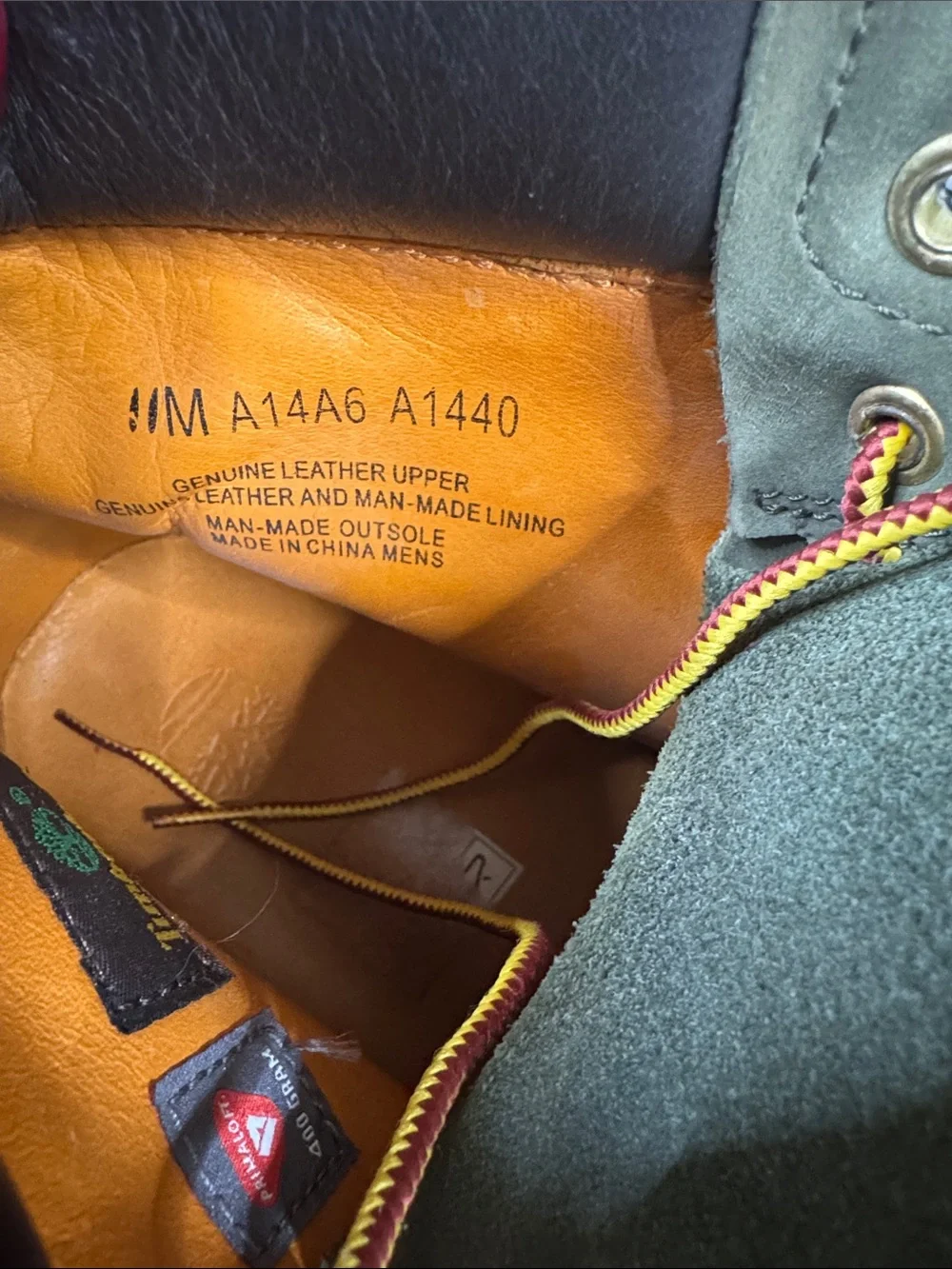 Timberland only worn
